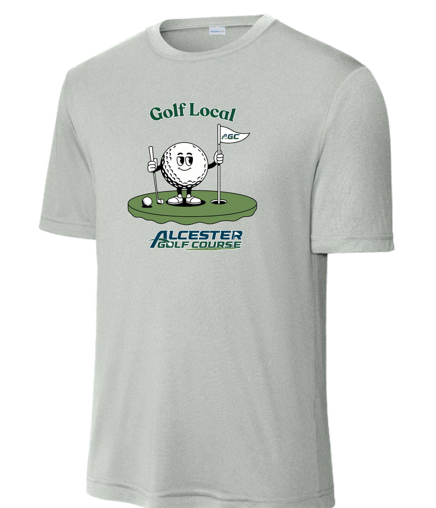 Alcester Golf Course - Unisex Dry-Fit Tee - Golf Local