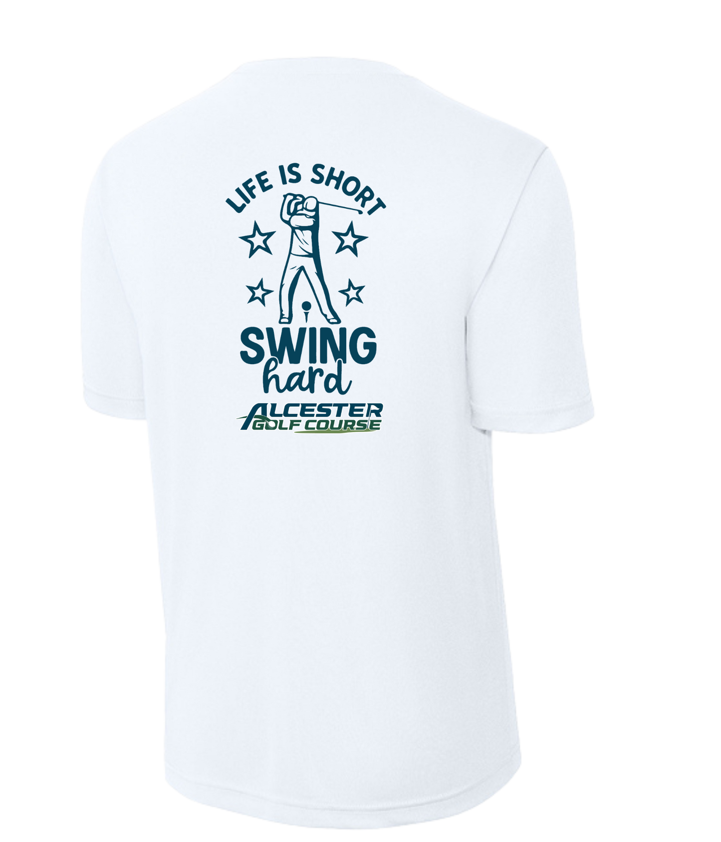 Alcester Golf Course - Unisex Dry-Fit Tee - Swing Hard