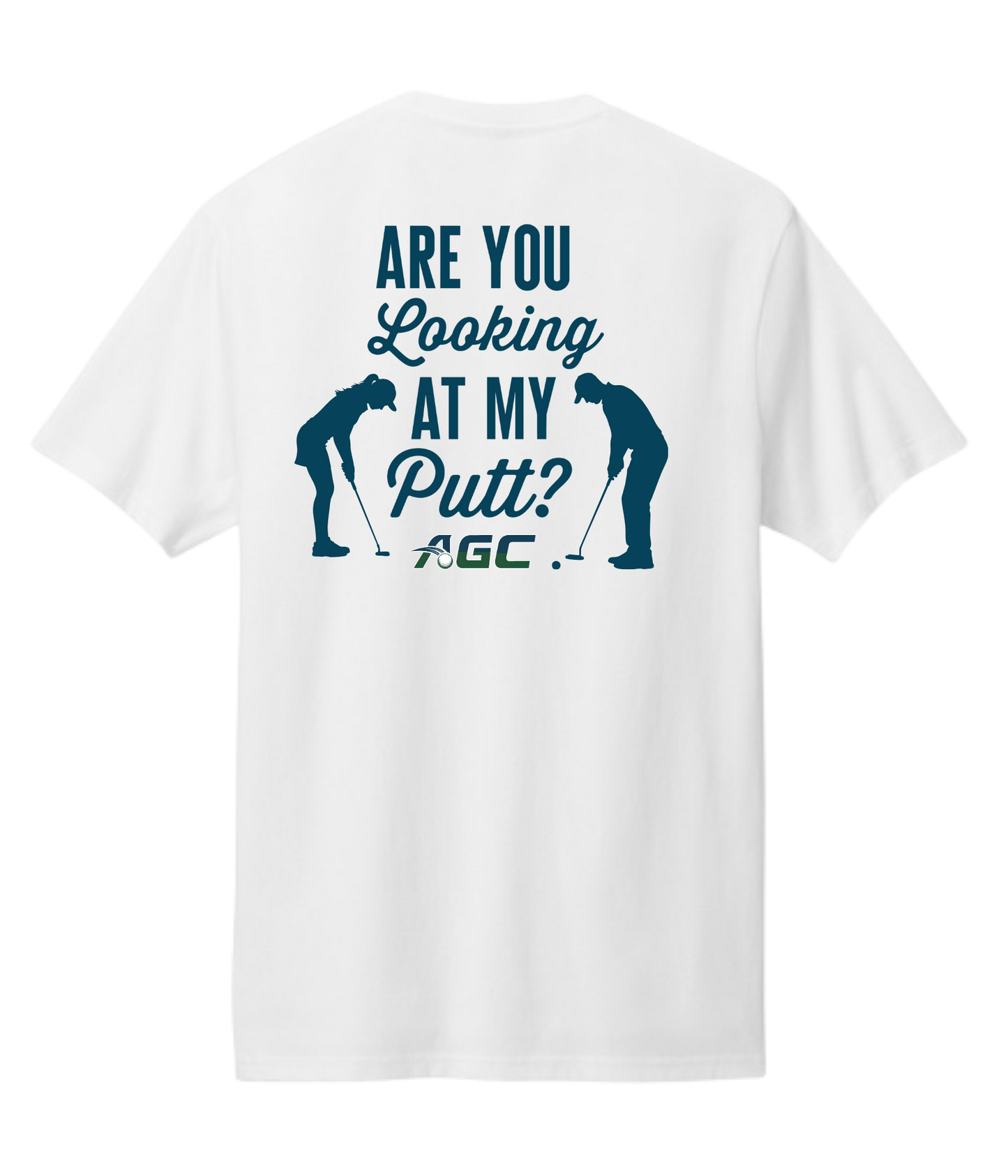 Alcester Golf Course - Unisex Tee - Looking at my Putt