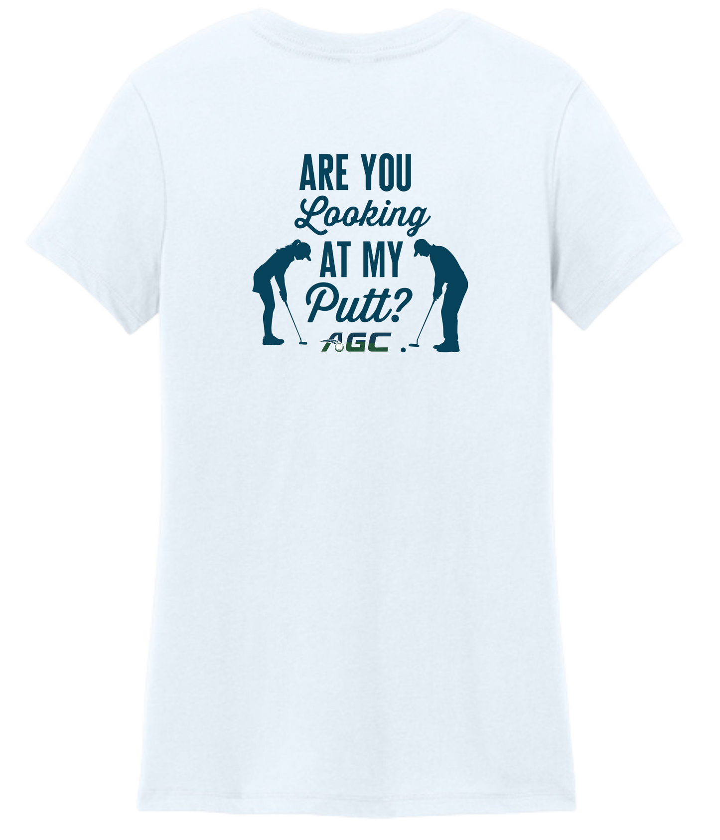 Alcester Golf Course - Women's Tee - Looking at my Putt