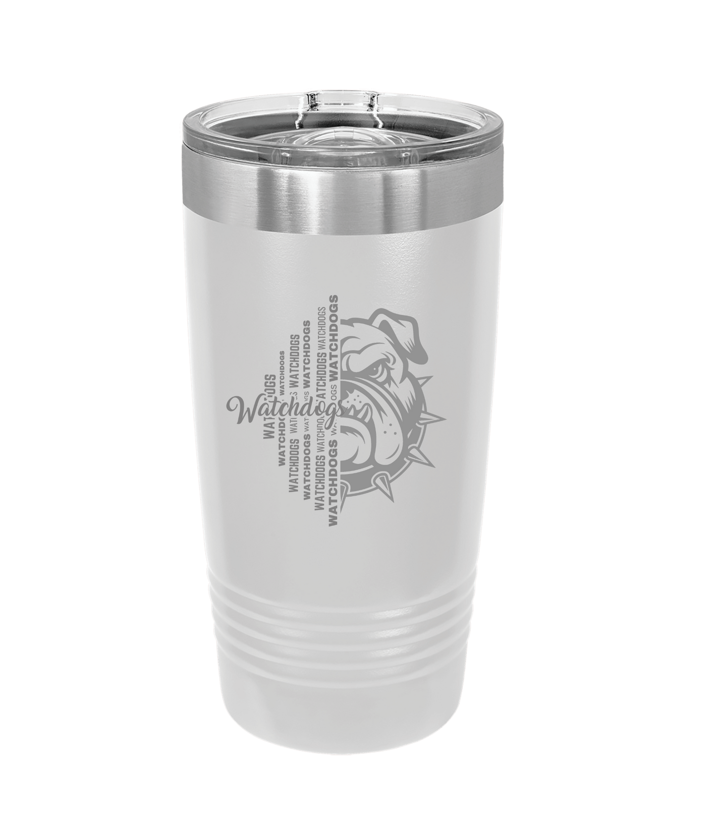 Beresford 20 oz coffee tumbler - 1/2 Face Watchdog