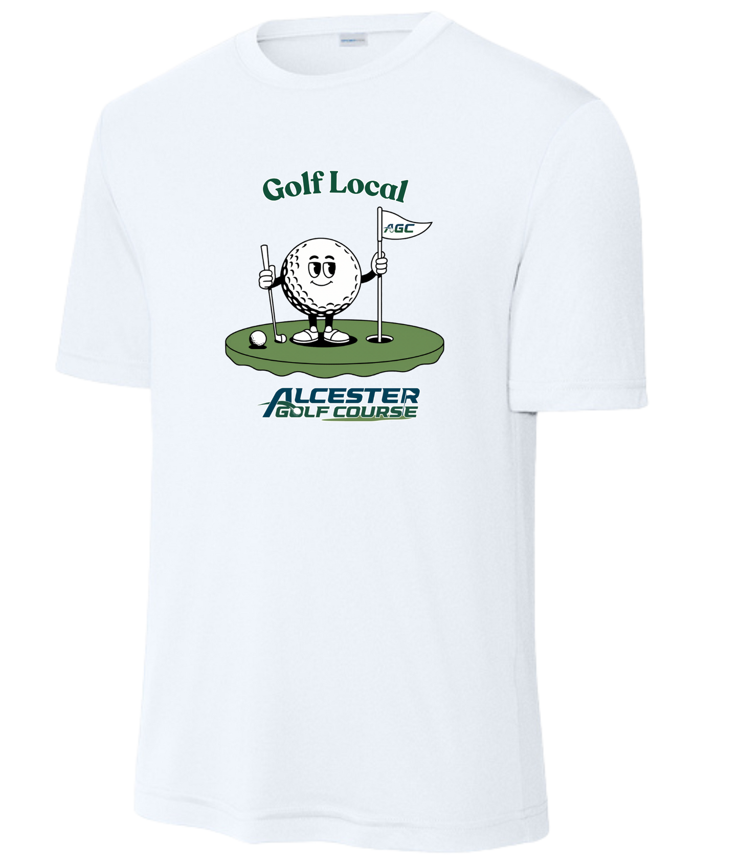 Alcester Golf Course - Unisex Dry-Fit Tee - Golf Local