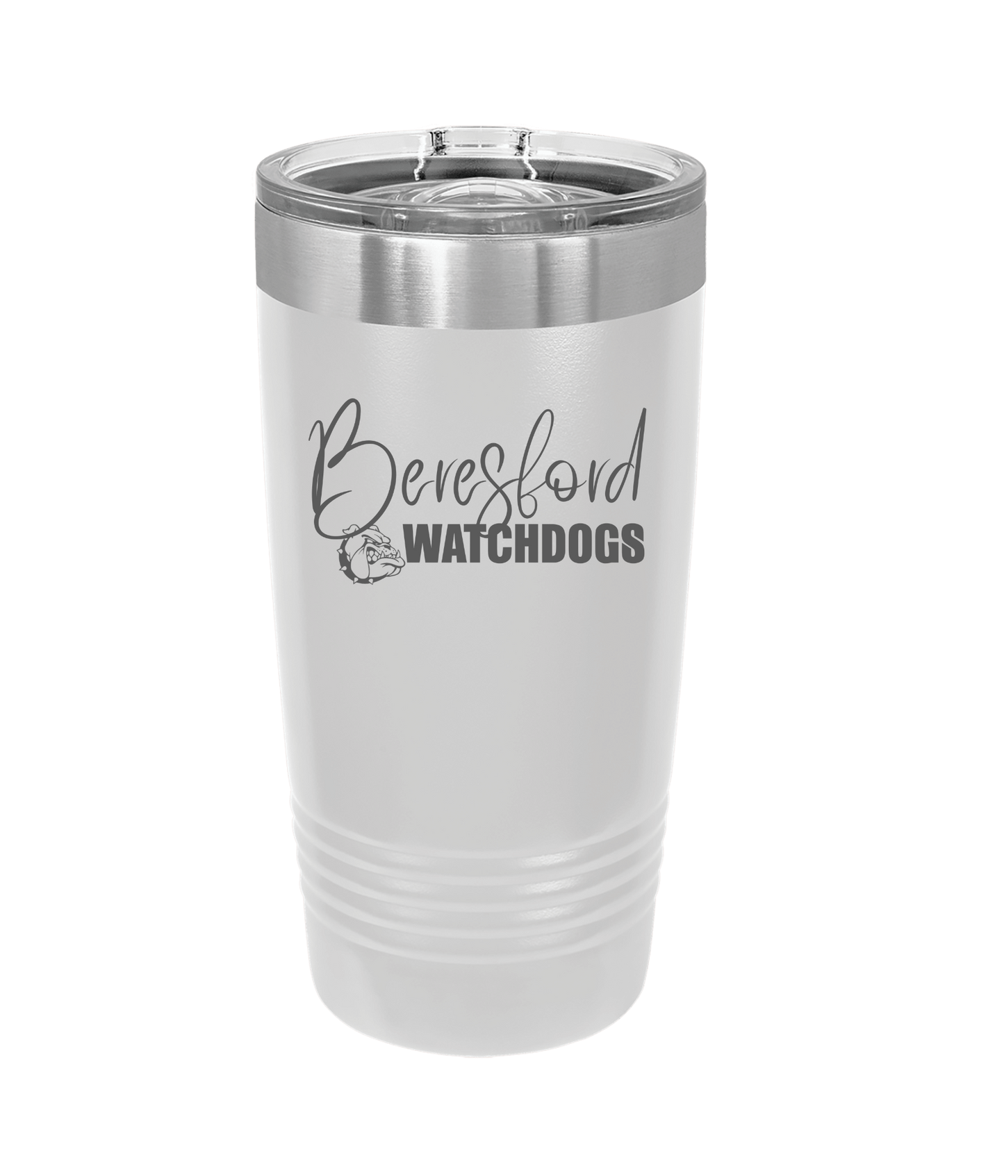 Beresford 20 oz coffee tumbler - Cursive