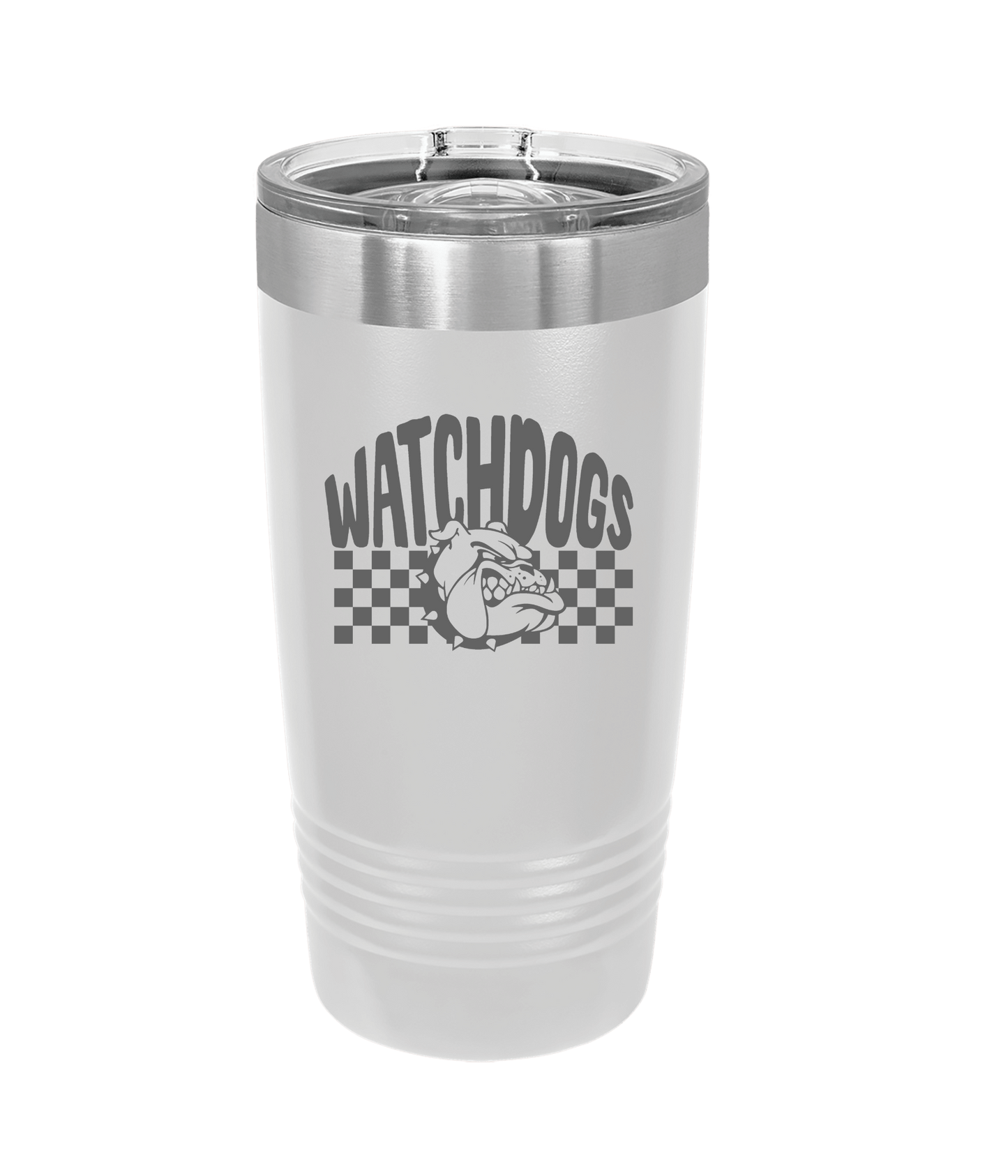 Beresford 20 oz coffee tumbler - Checkered Watchdog