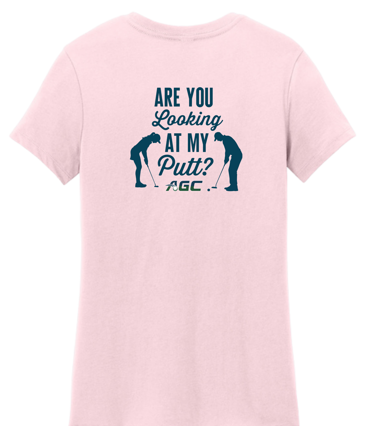 Alcester Golf Course - Women's Tee - Looking at my Putt