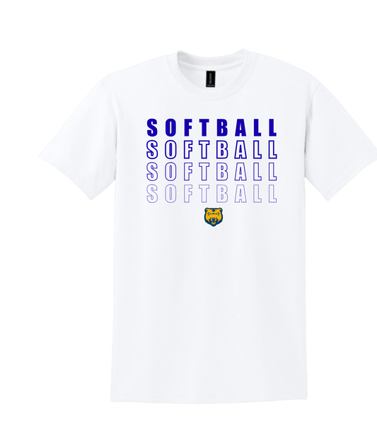 AH Softball T-Shirt - softball words
