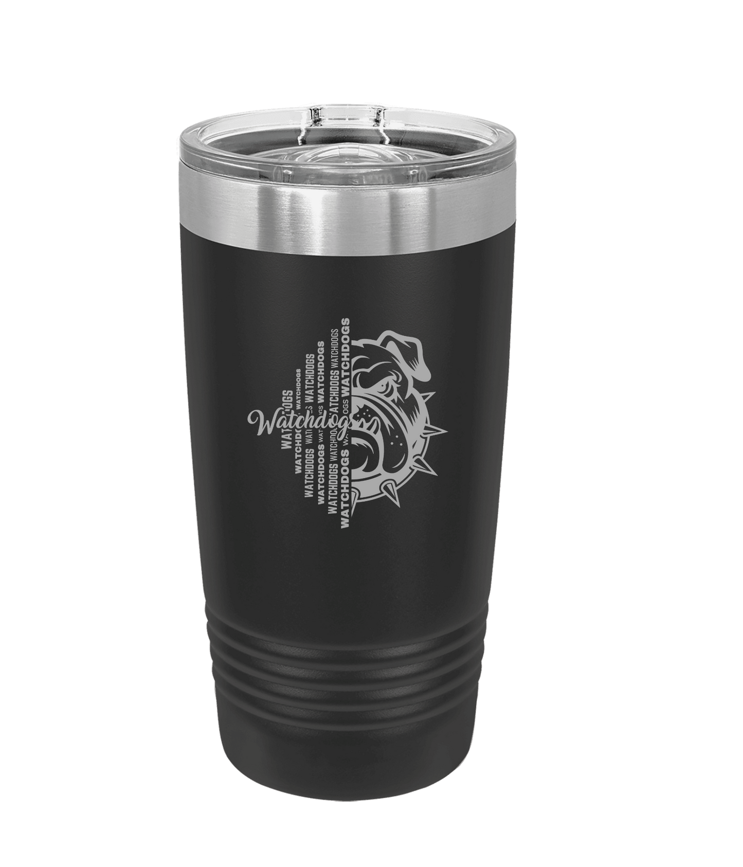 Beresford 20 oz coffee tumbler - 1/2 Face Watchdog