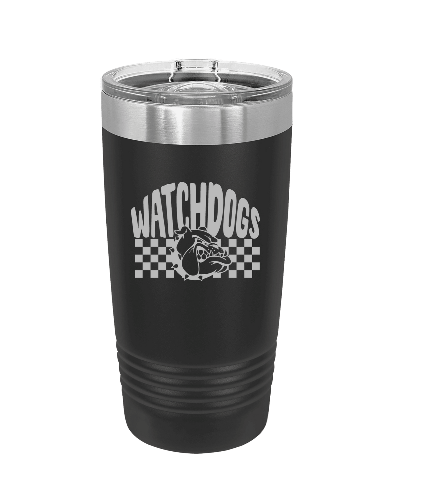 Beresford 20 oz coffee tumbler - Checkered Watchdog