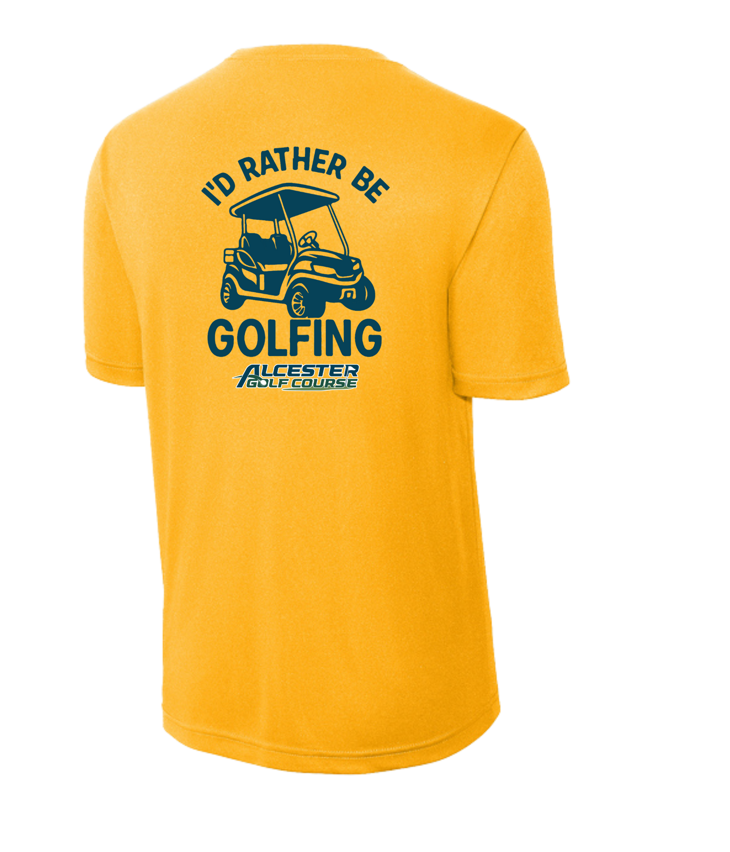 Alcester Golf Course - Unisex Dry-Fit Tee - Rather be Golfing