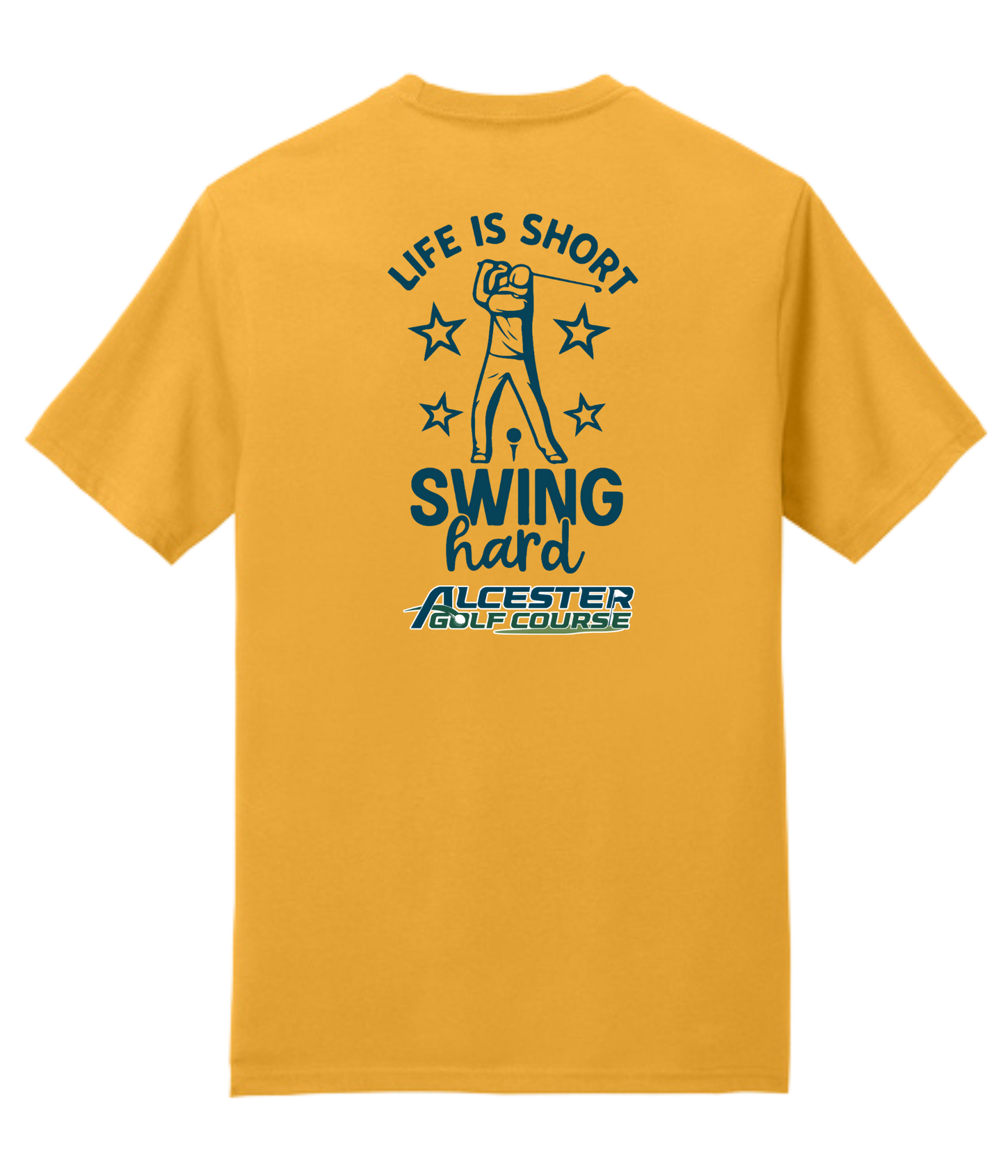 Alcester Golf Course - Unisex Tee - Swing Hard