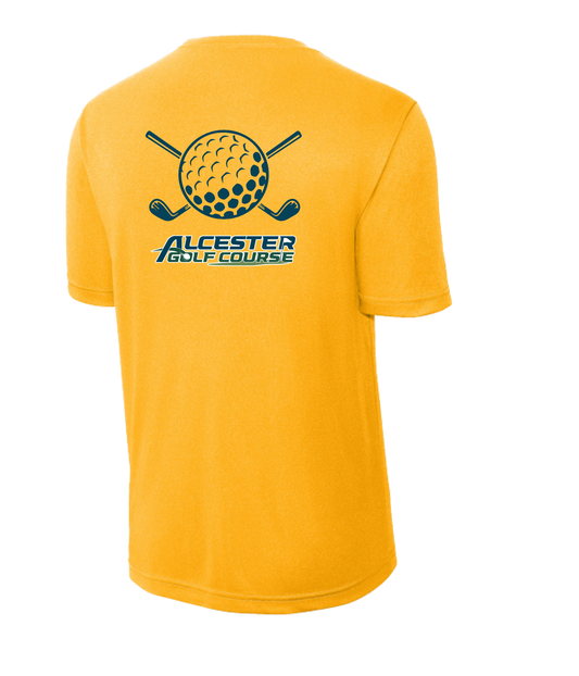 Alcester Golf Course - Unisex Dry-Fit Tee - Golf Ball