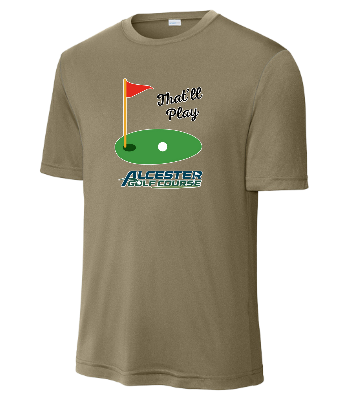 Alcester Golf Course - Unisex Dry-Fit Tee - That'll play