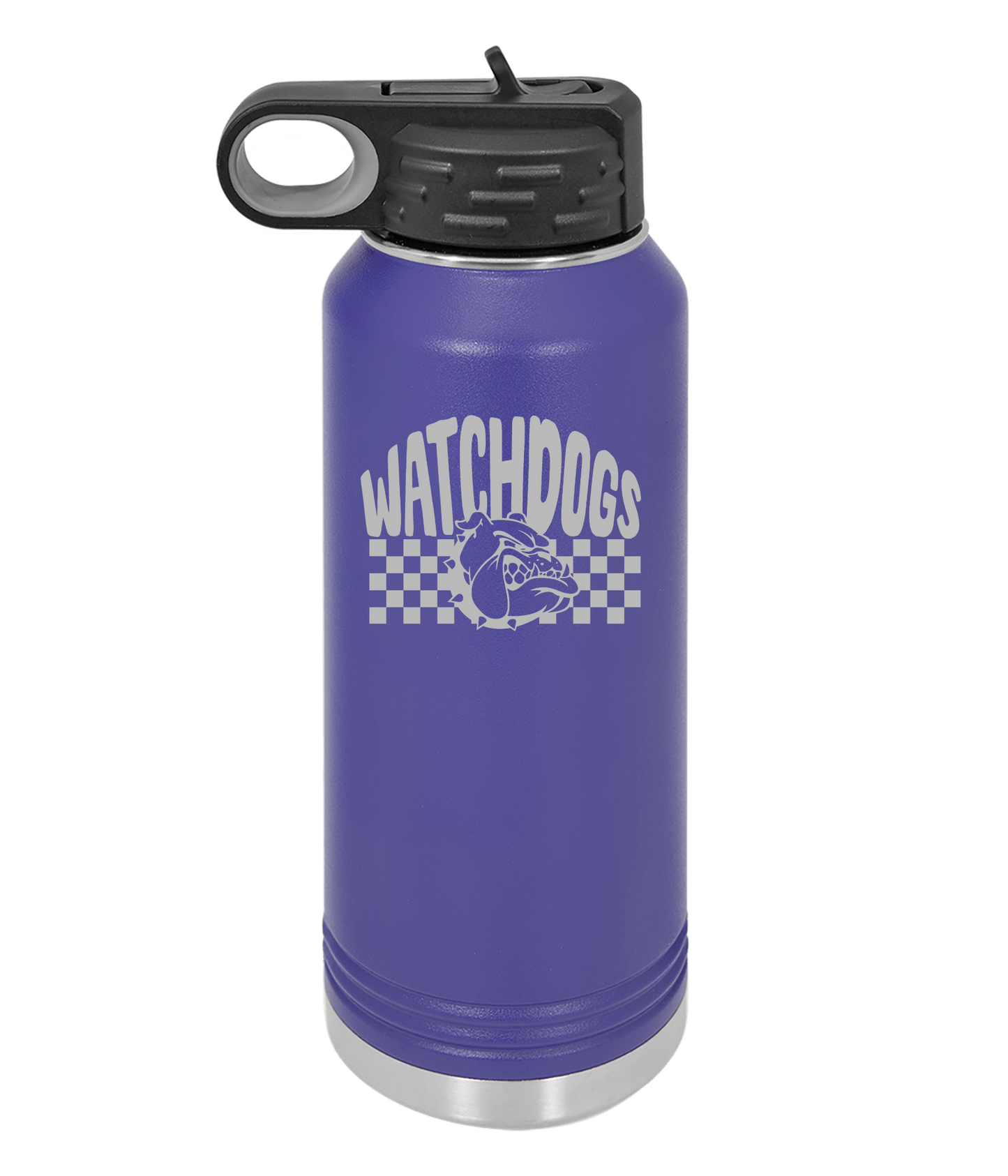 Beresford - Polar Camel 32 oz. Water Bottle - Checkered Watchdog