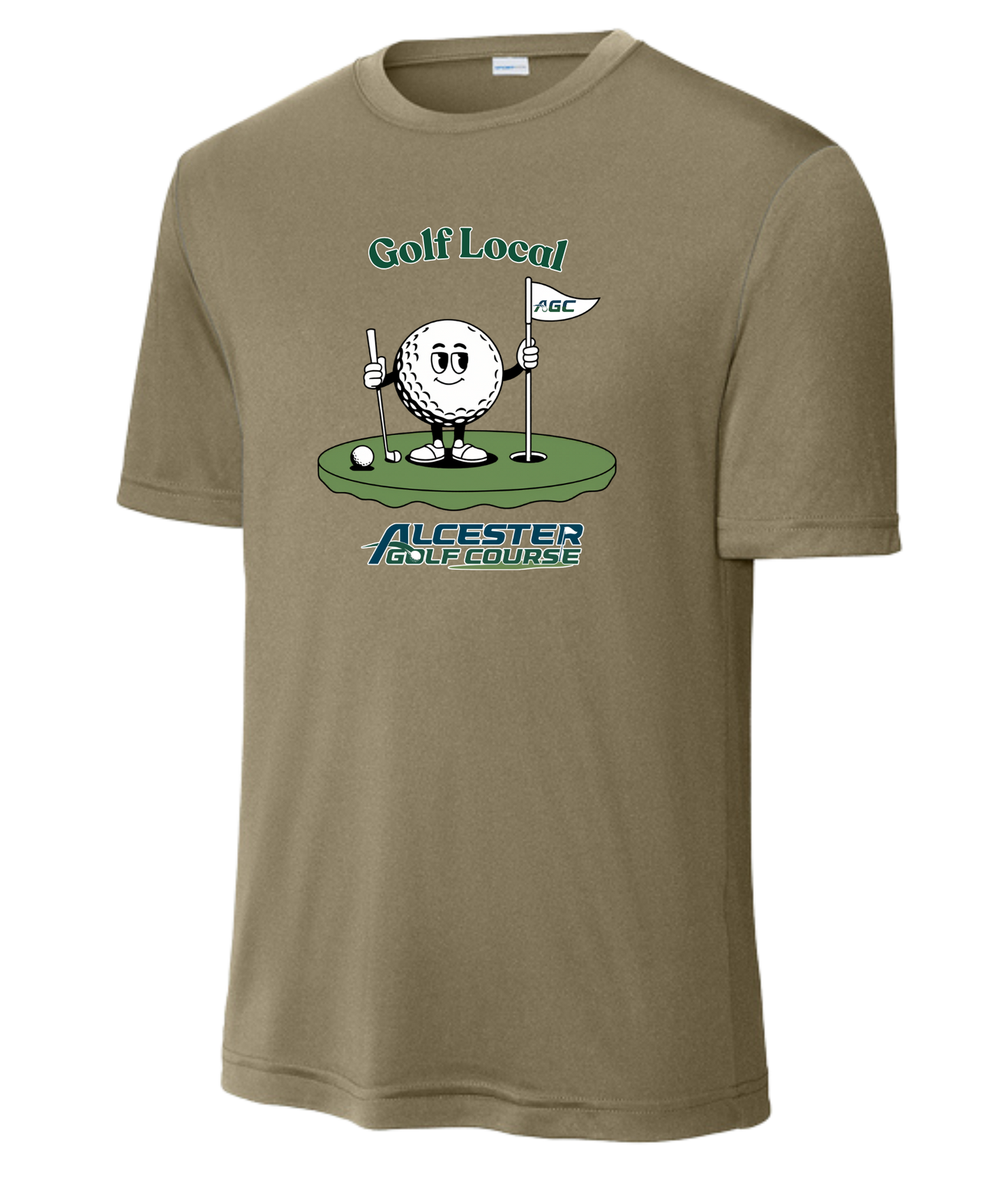 Alcester Golf Course - Unisex Dry-Fit Tee - Golf Local
