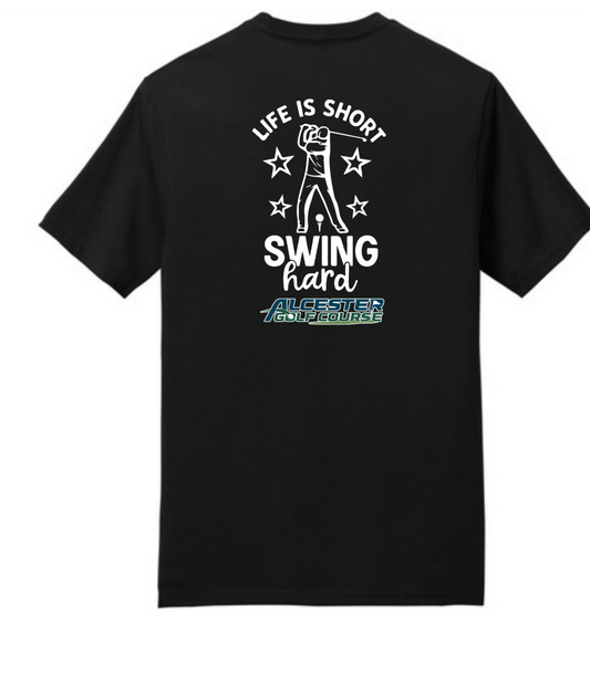 Alcester Golf Course - Unisex Tee - Swing Hard