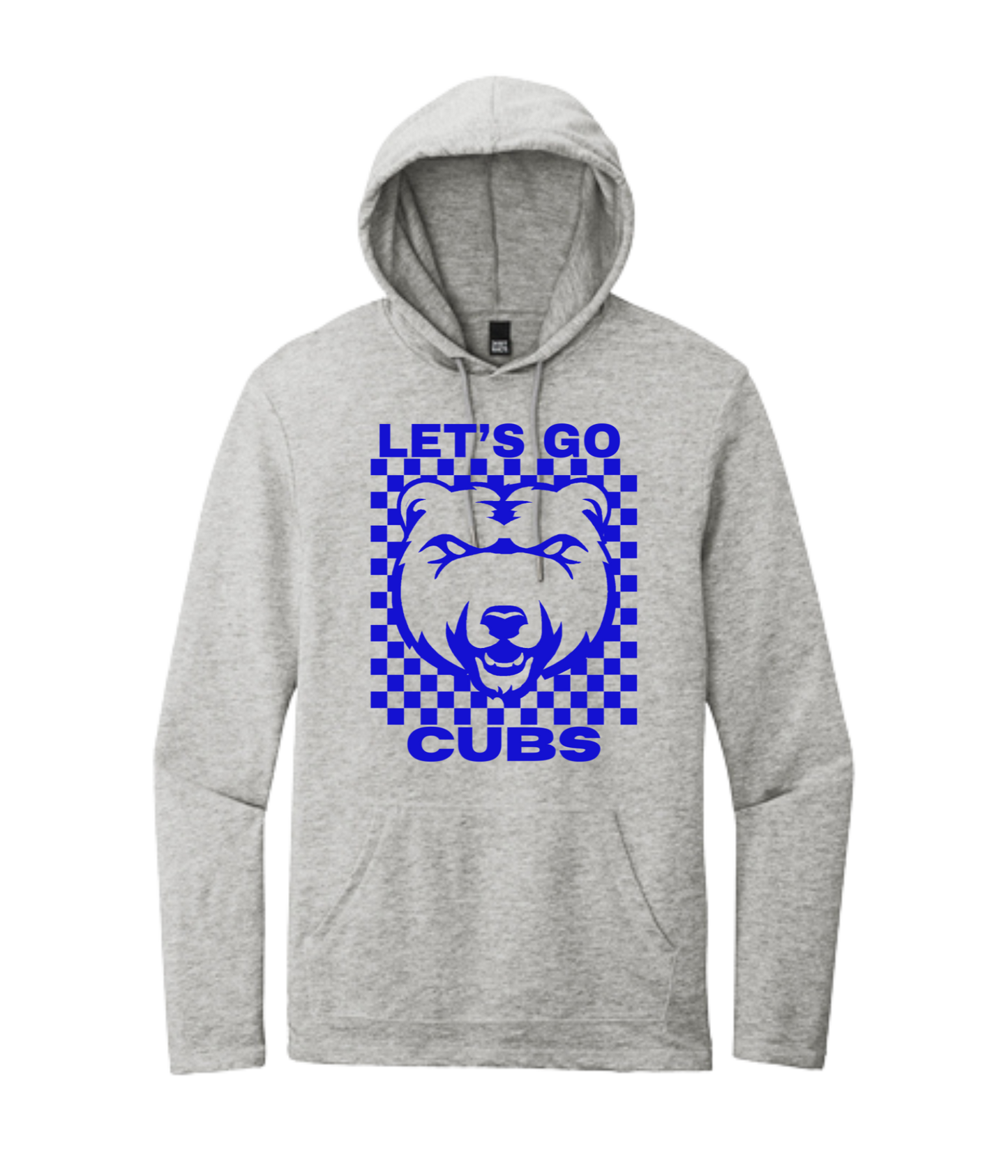 Adult Featherweight Hoodie- Let's Go Cubs