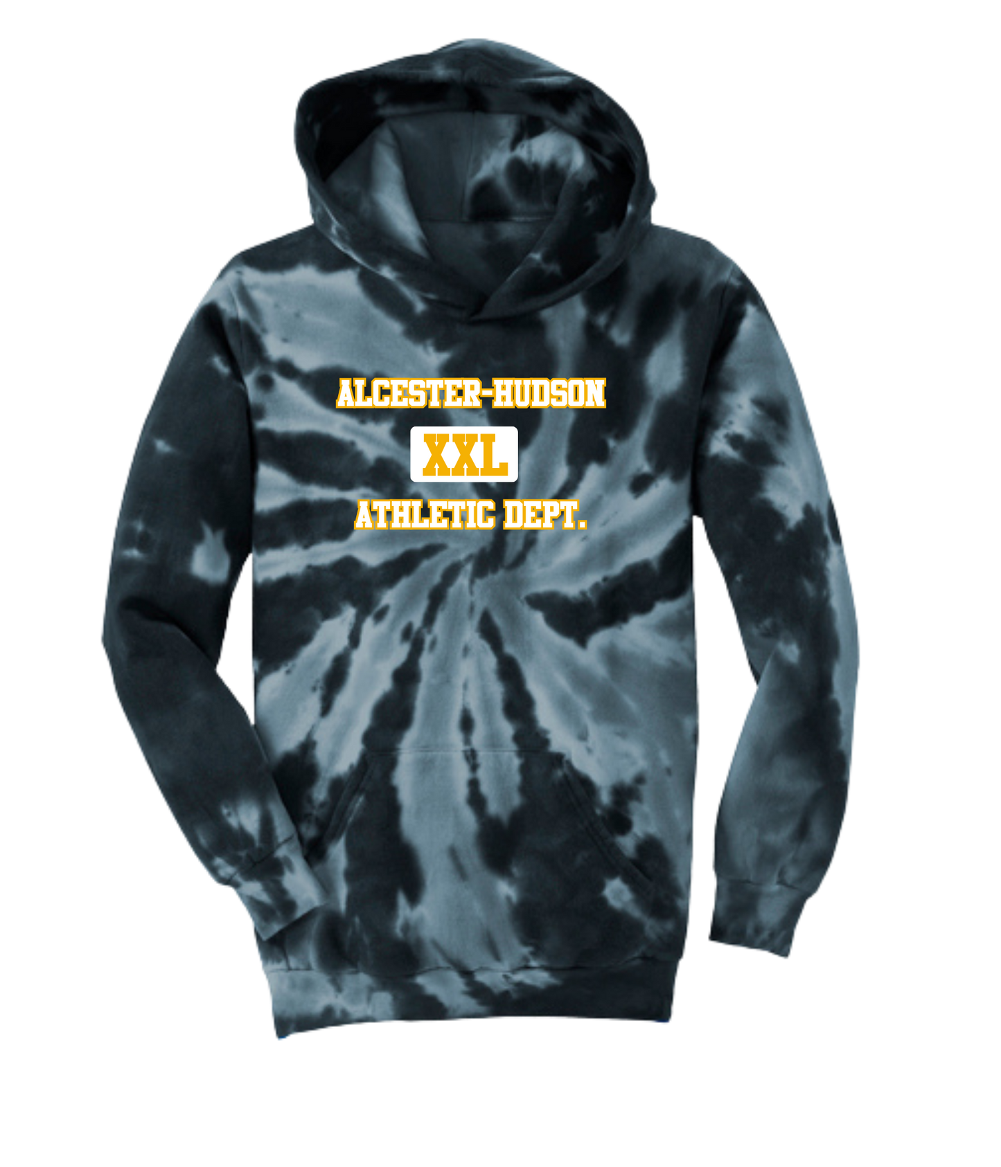 Alcester-Hudson - P&C Tie-Dyed Hoodie- Athletic Dept.