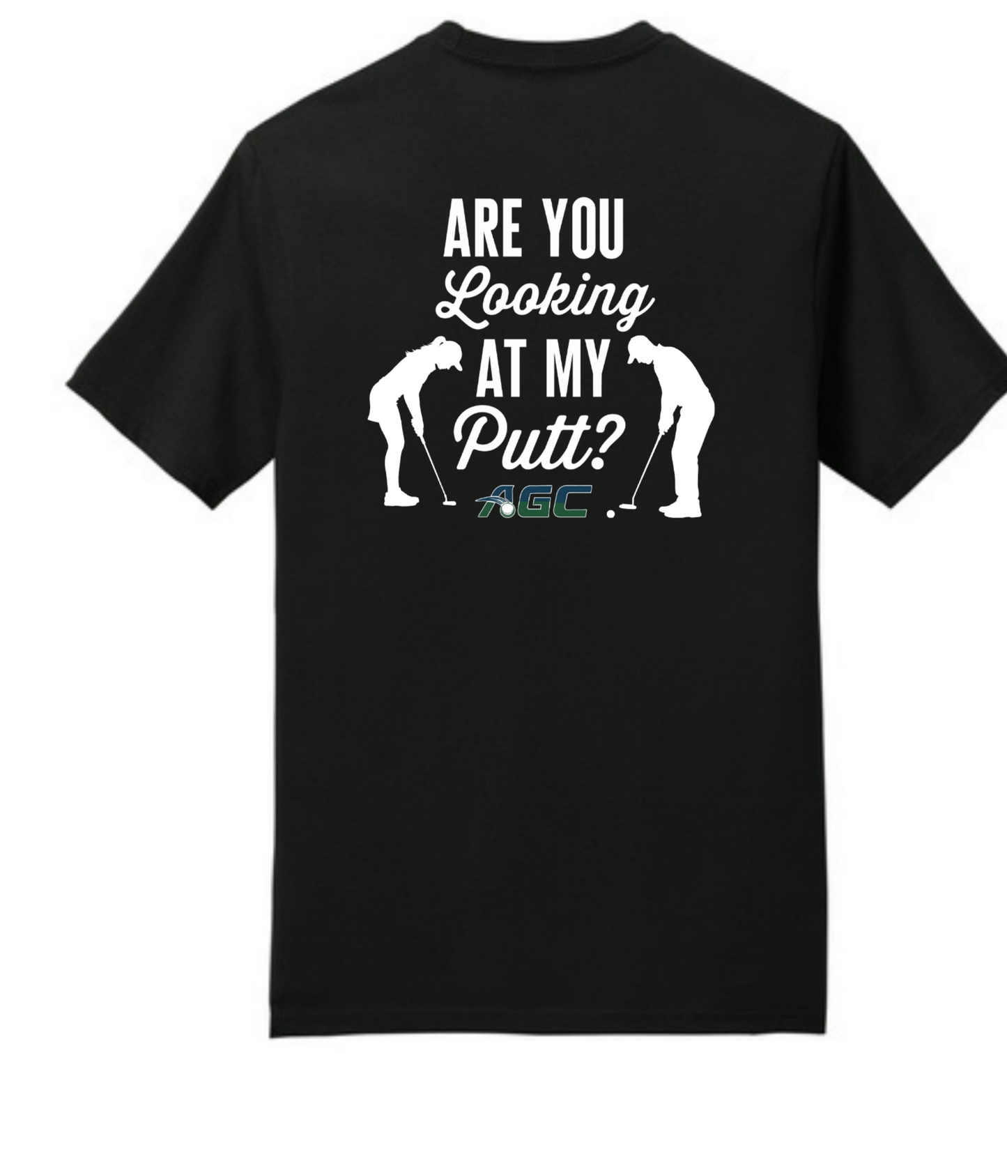 Alcester Golf Course - Unisex Tee - Looking at my Putt