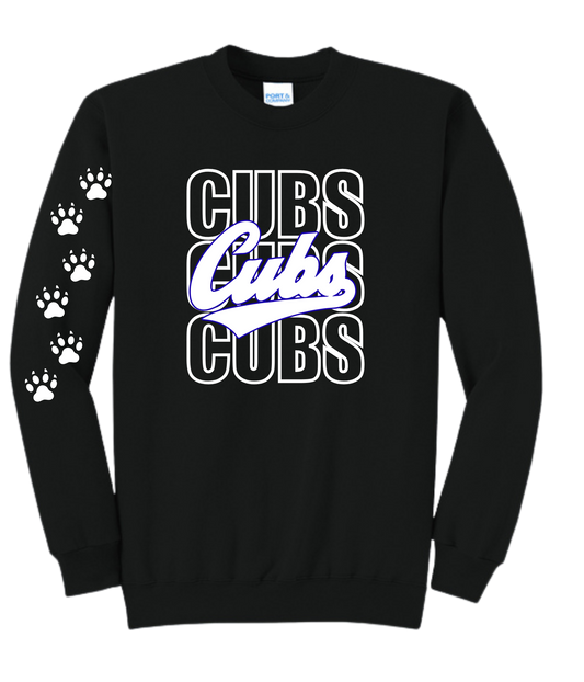 Alcester-Hudson - P&C Crewneck- Cubs