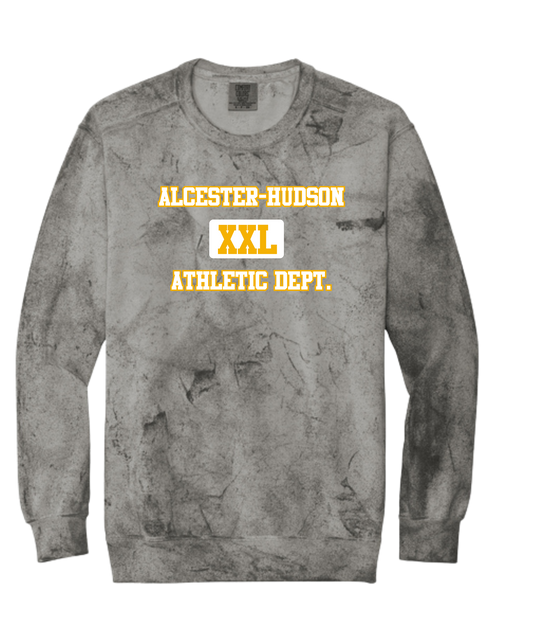 Alcester-Hudson - Comfort Color Color Blast Crew- Athletic Dept.