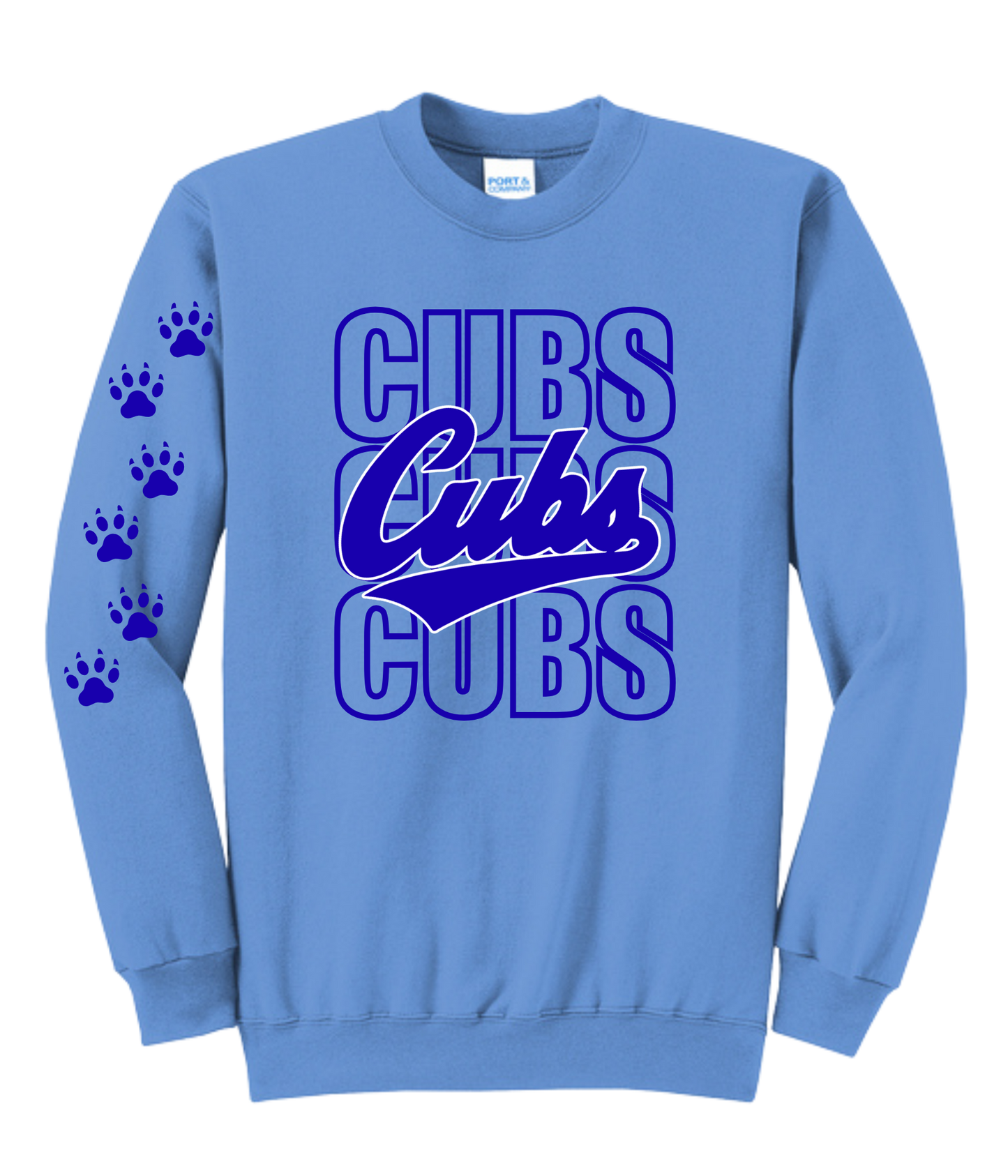 Alcester-Hudson - P&C Crewneck- Cubs