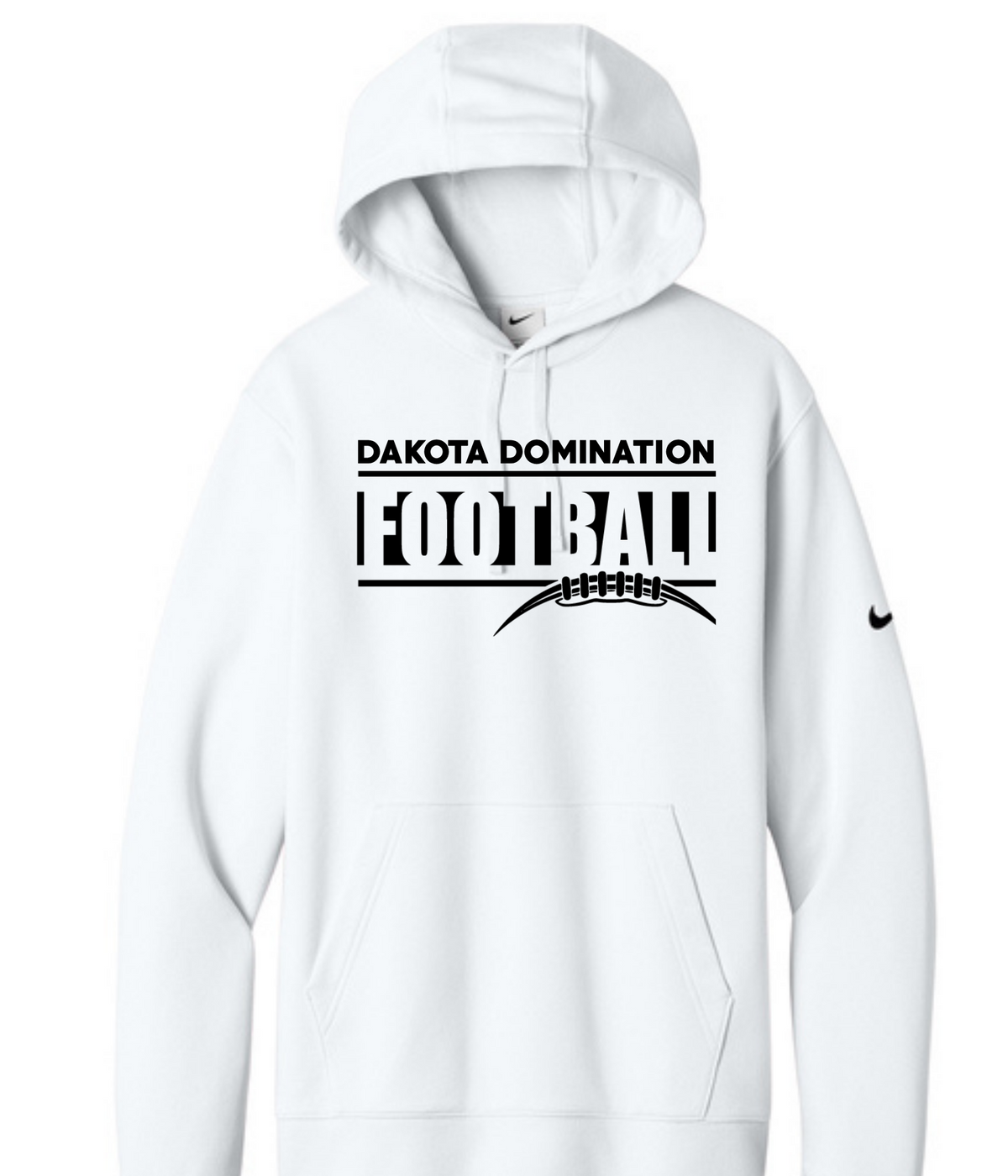 Dakota Domination - Nike Hoodie - Print