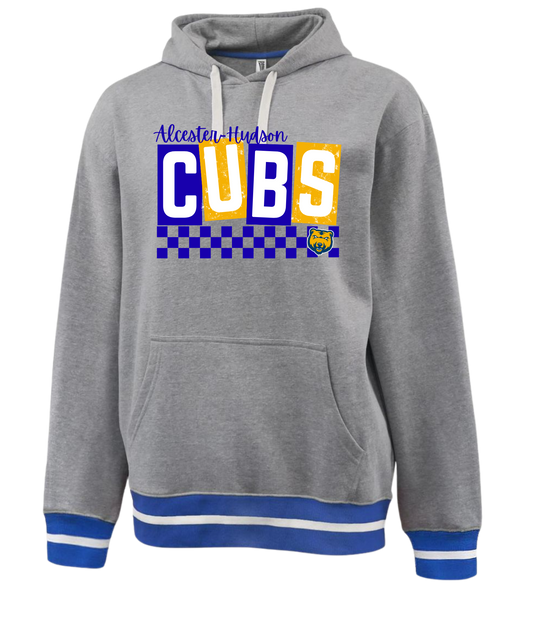 Alcester-Hudson - Stadium Hoodie - Checkered