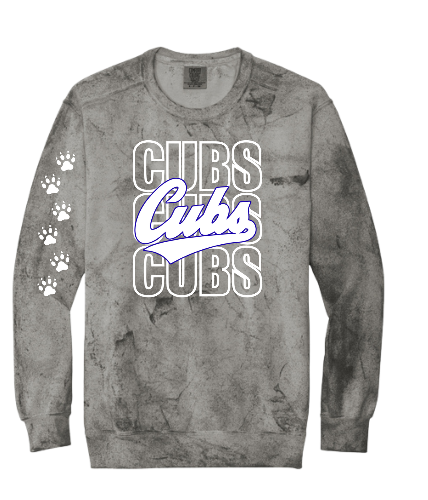 Alcester-Hudson - Comfort Color Color Blast Crew- Cubs