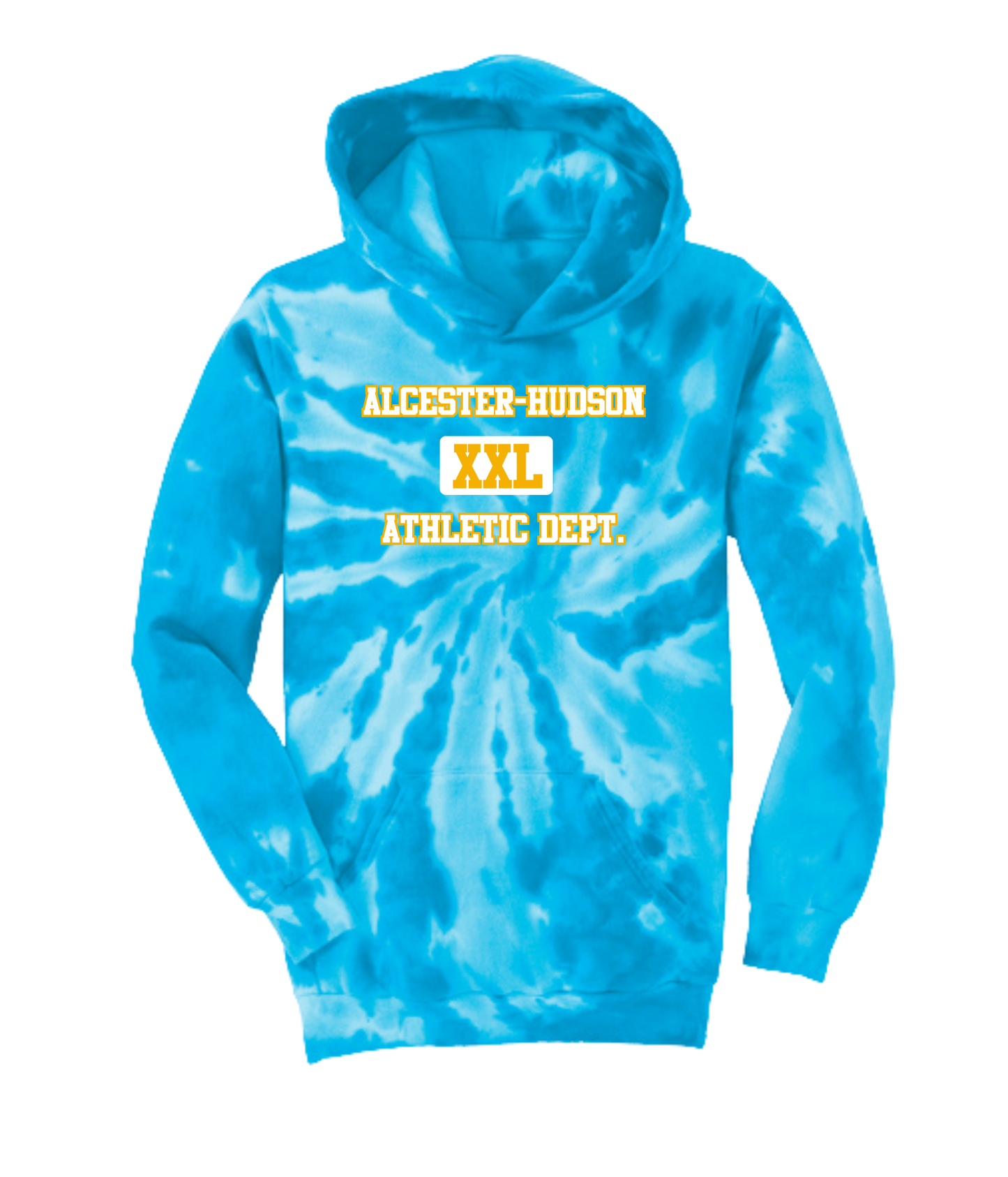Alcester-Hudson - P&C Tie-Dyed Hoodie- Athletic Dept.
