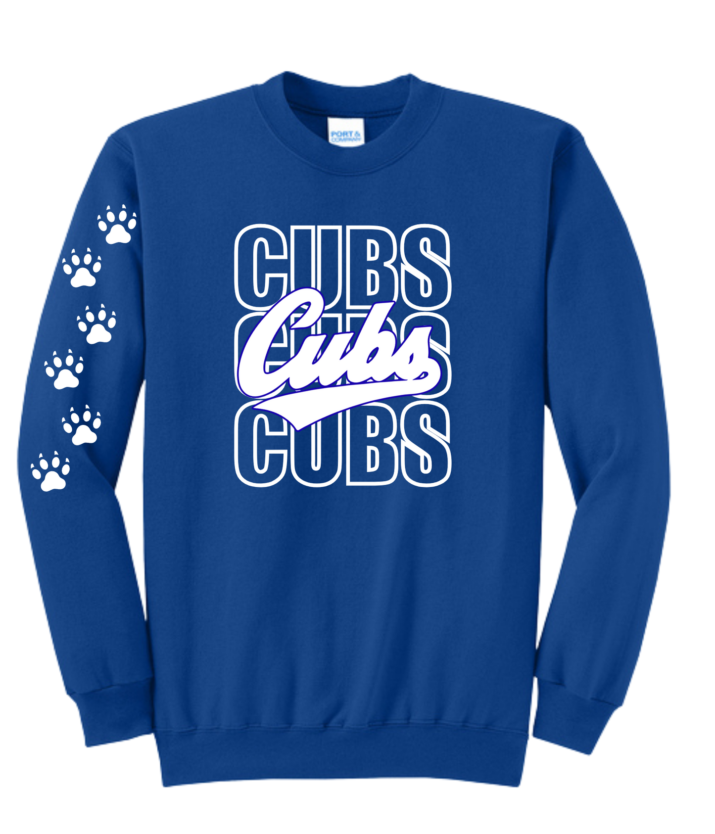 Alcester-Hudson - P&C Crewneck- Cubs