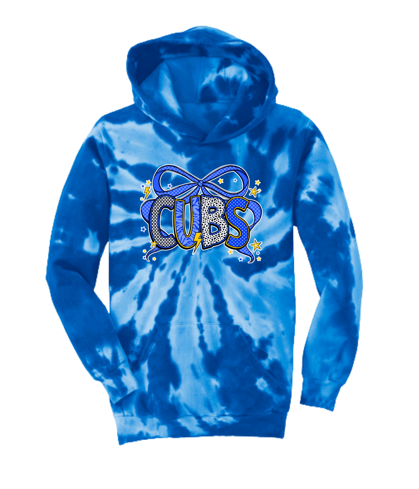 Alcester-Hudson - P&C Tie-Dyed Hoodie- Bow