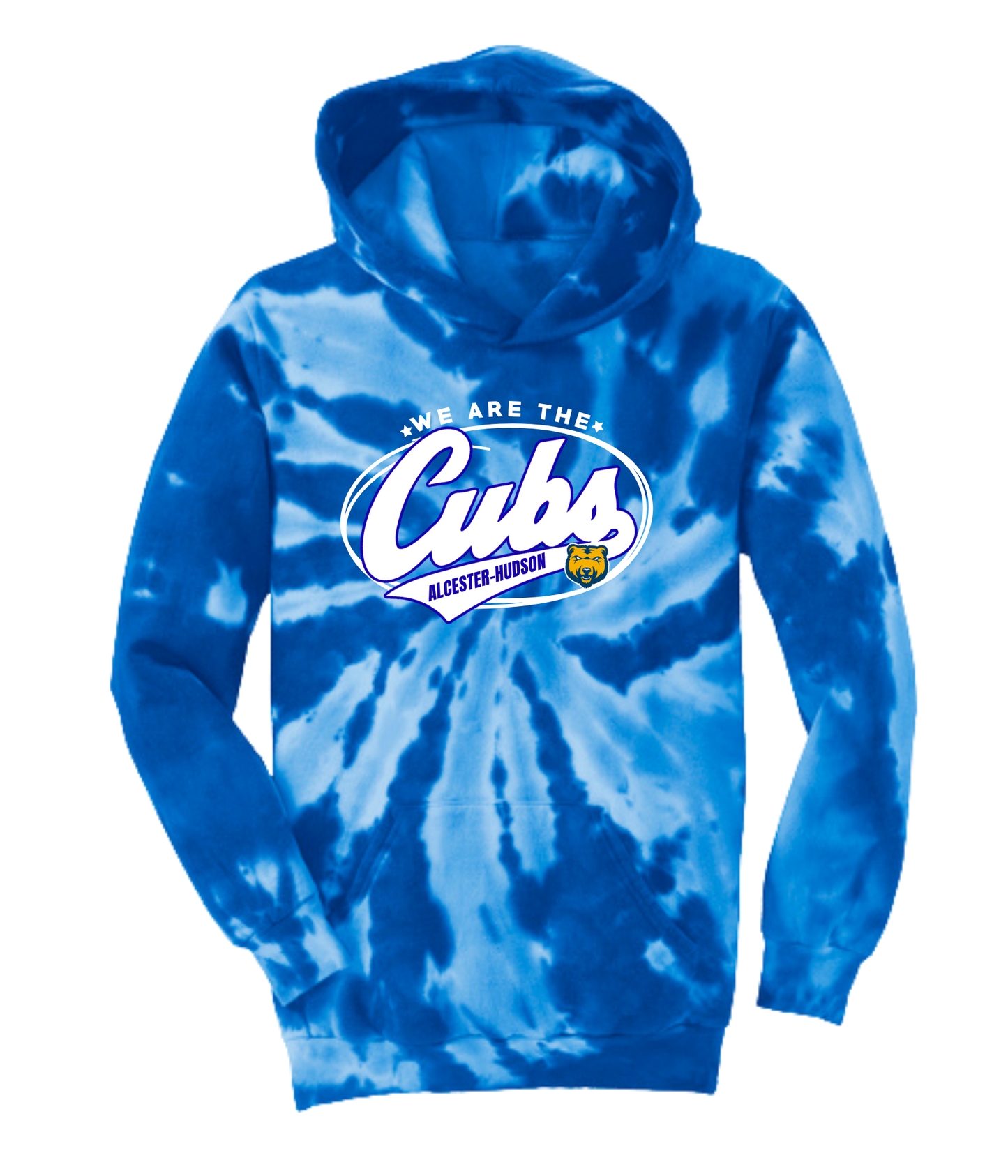 Alcester-Hudson - P&C Tie-Dyed Hoodie- Circle