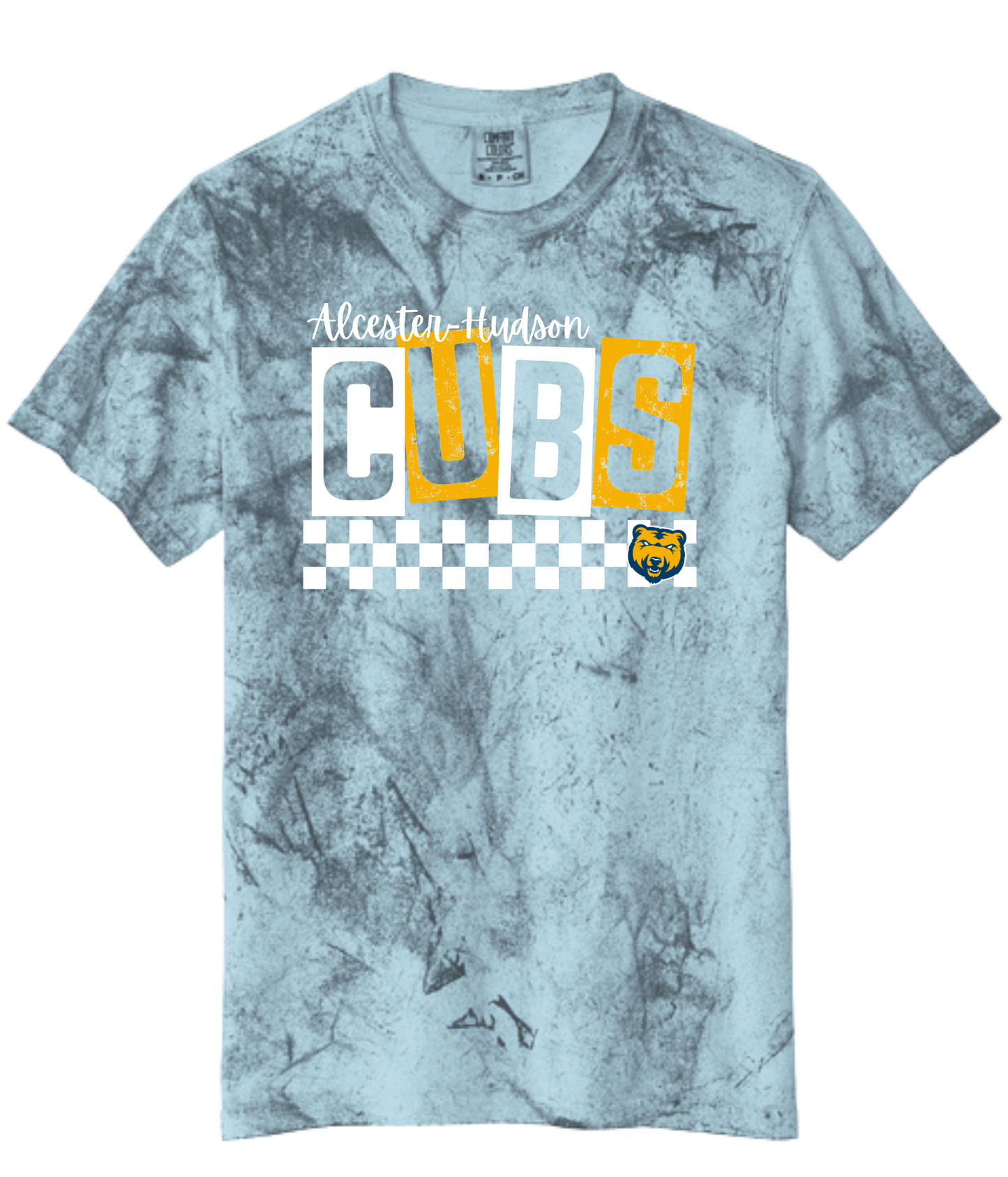 Alcester-Hudson - Comfort Color Color Tshirt- Checkered