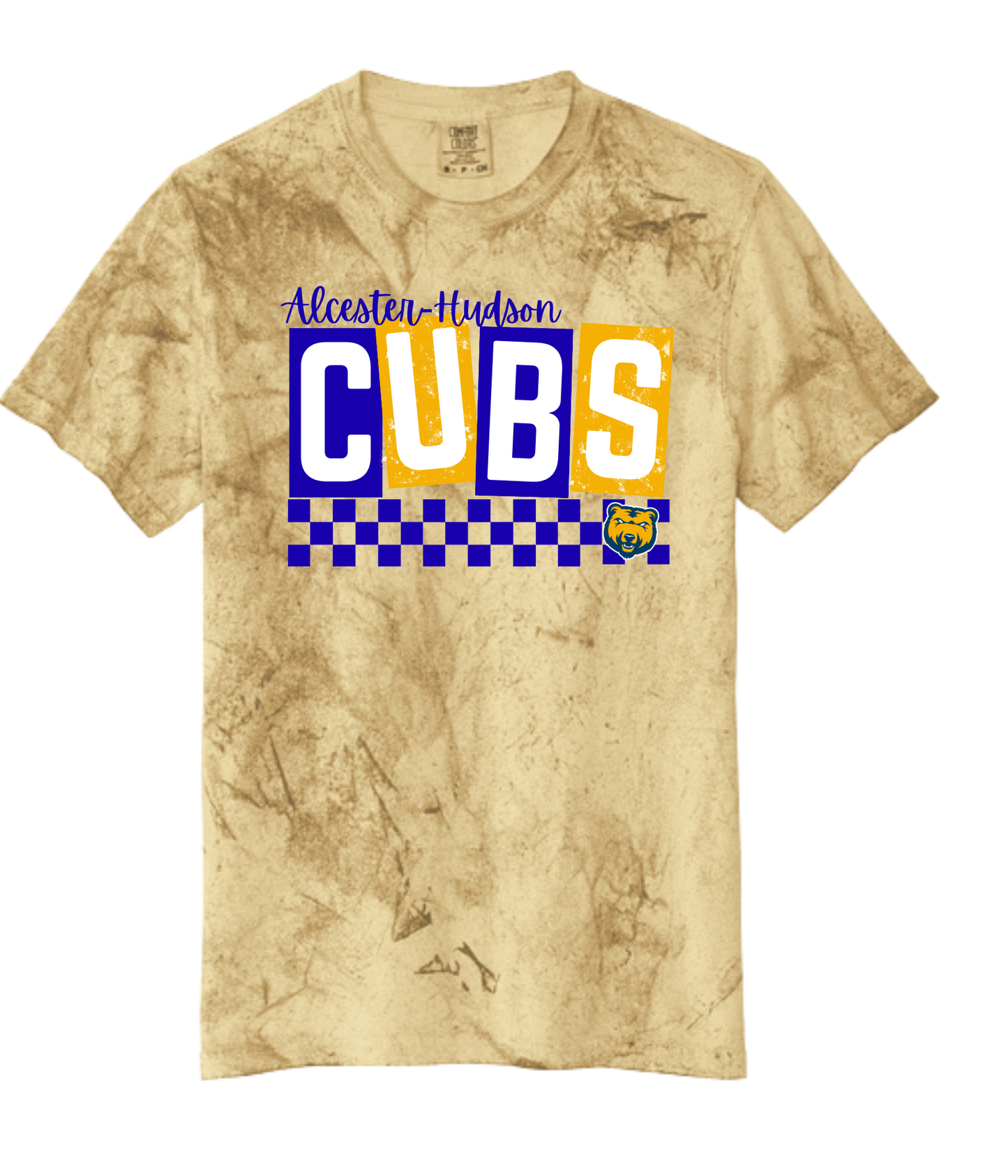 Alcester-Hudson - Comfort Color Color Tshirt- Checkered