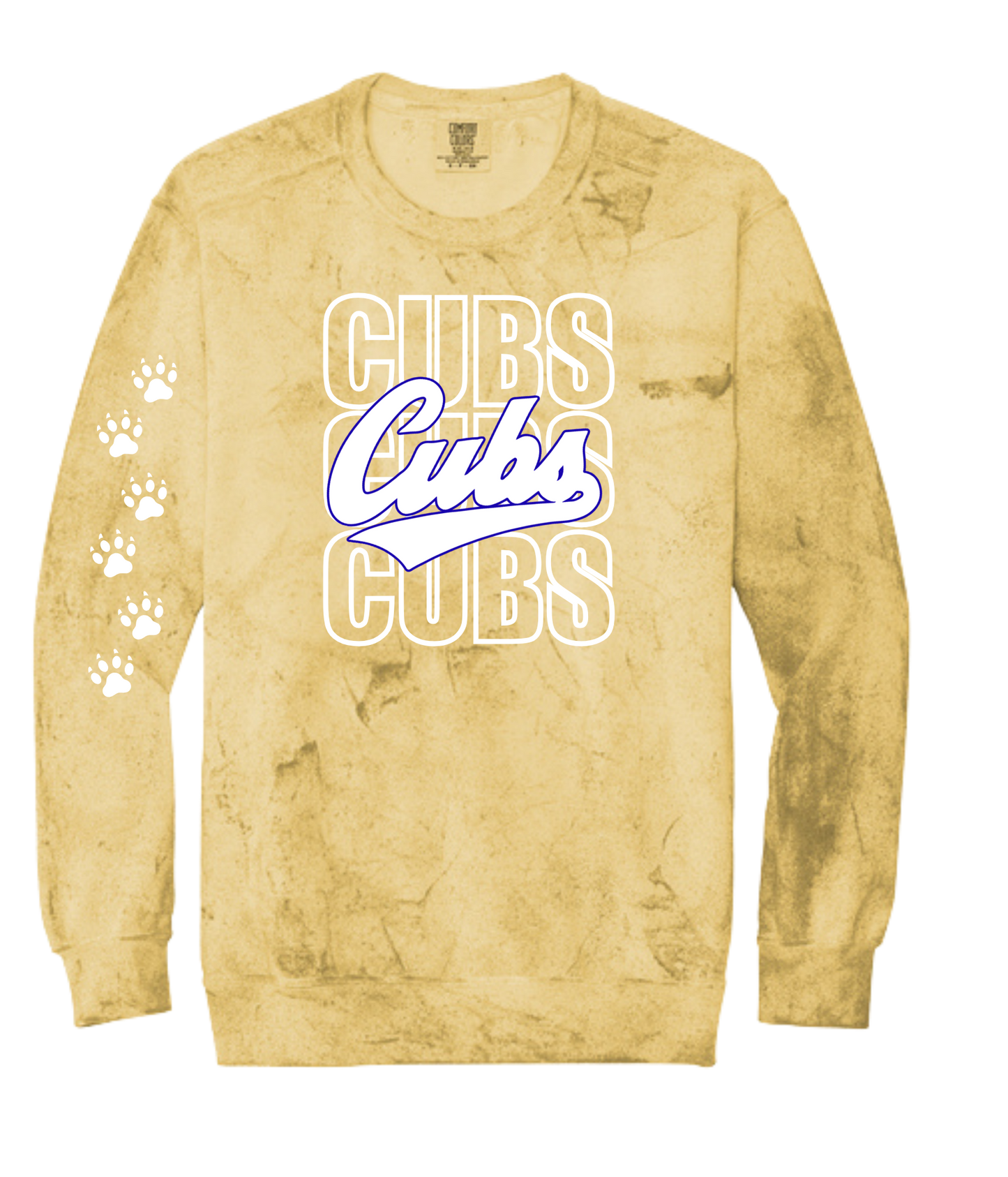 Alcester-Hudson - Comfort Color Color Blast Crew- Cubs