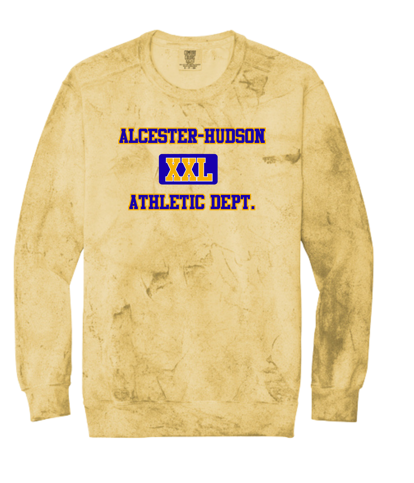 Alcester-Hudson - Comfort Color Color Blast Crew- Athletic Dept.