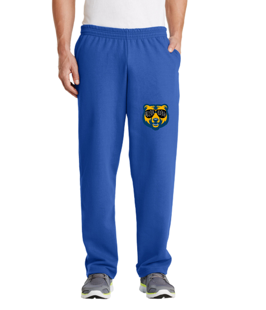Fleece Sweatpants - Cub with Sunglasses