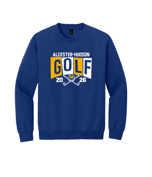 AHHS Golf Crewneck- Word