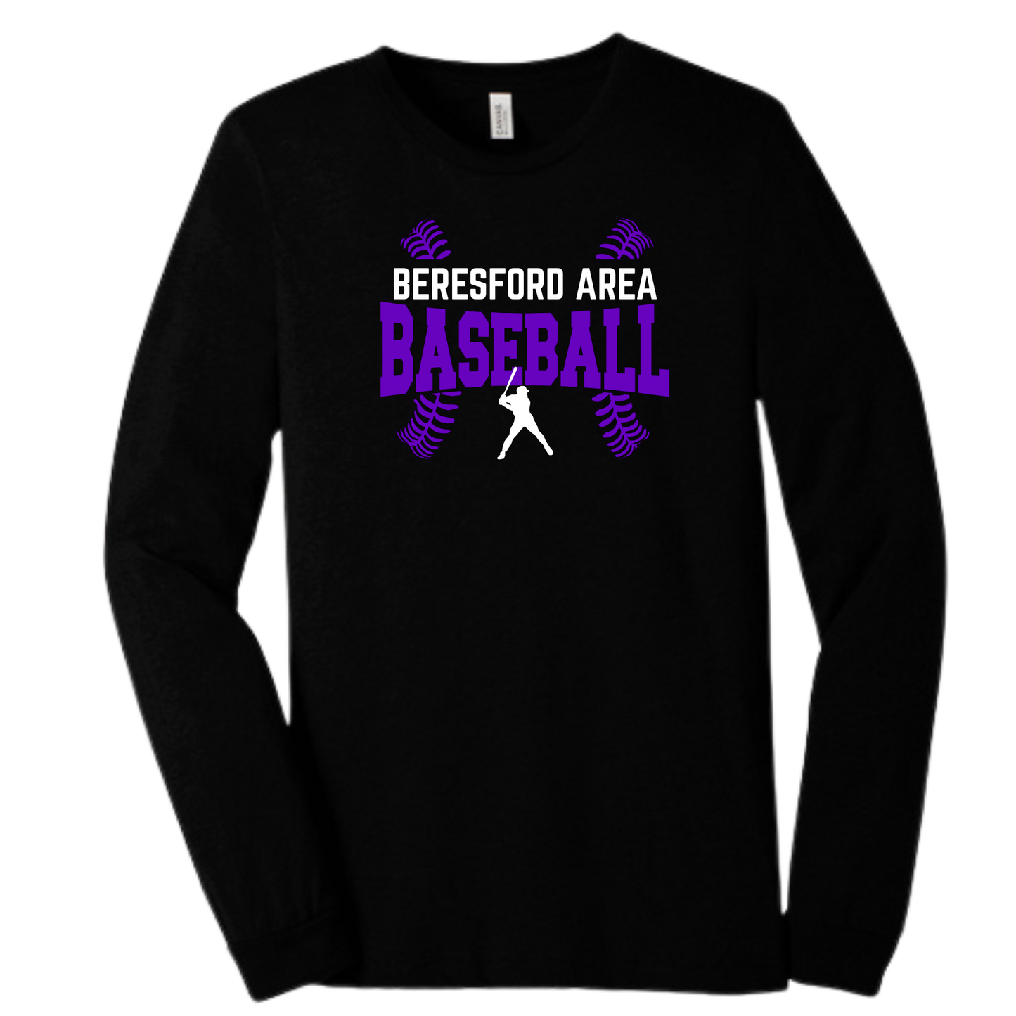 District Long Sleeve - Beresford/ Beresford Area - Baseball Stitches