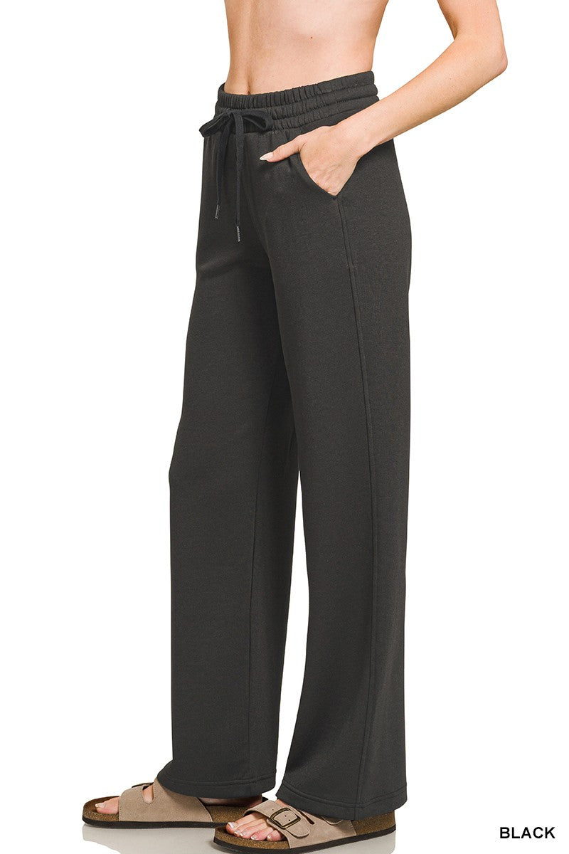 Zenana Sweatpants - Black