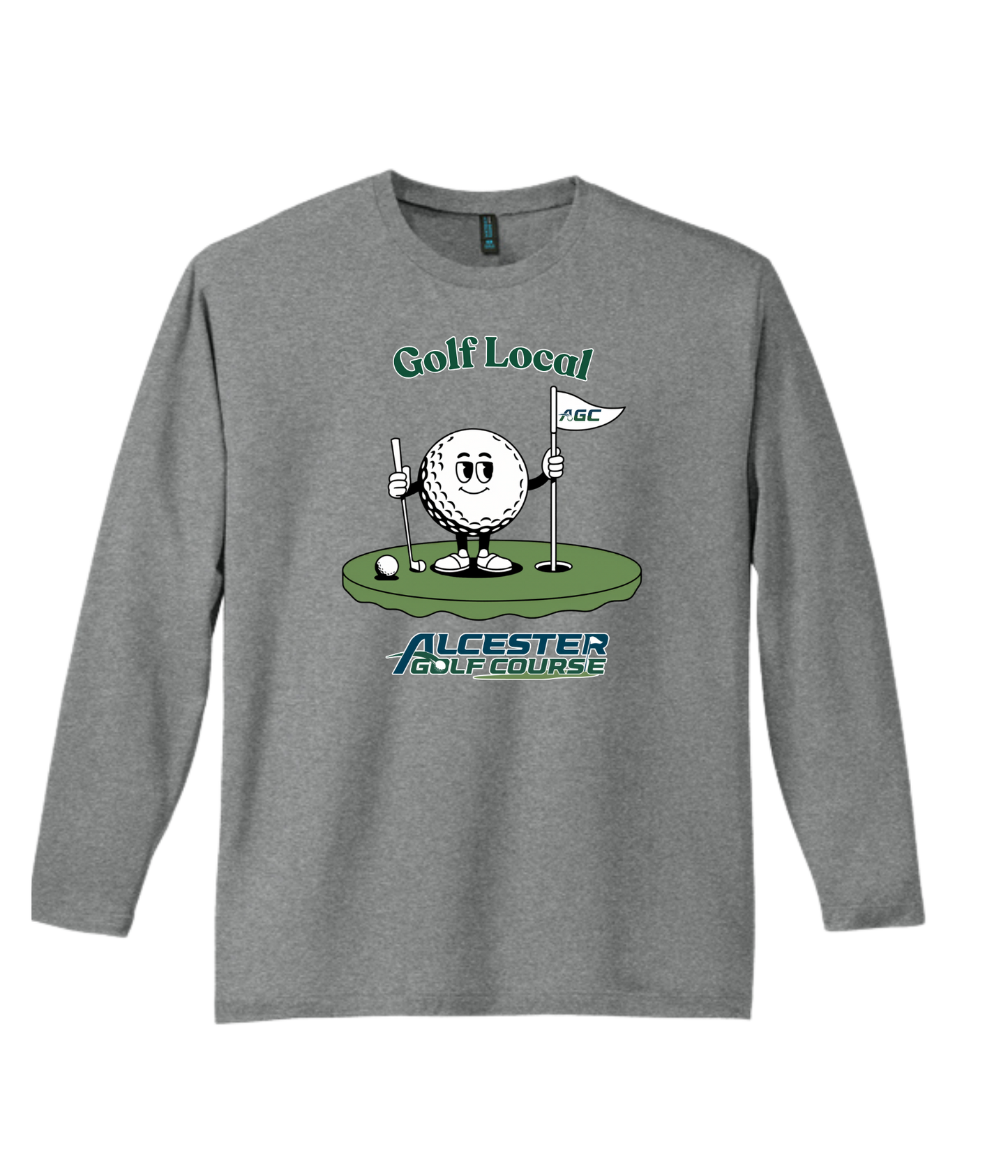 Alcester Golf Course - Unisex Long Sleeved Tee -Golf Local