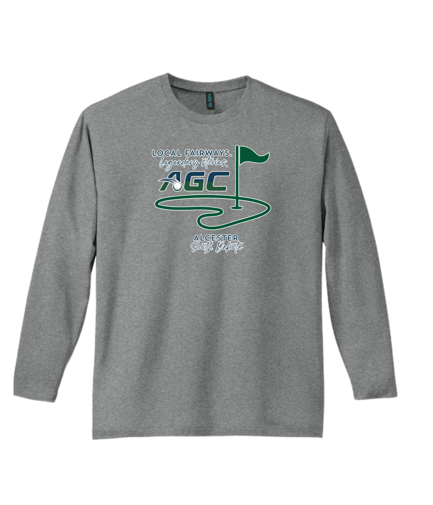 Alcester Golf Course - Unisex Long Sleeved Tee -Local Fairways