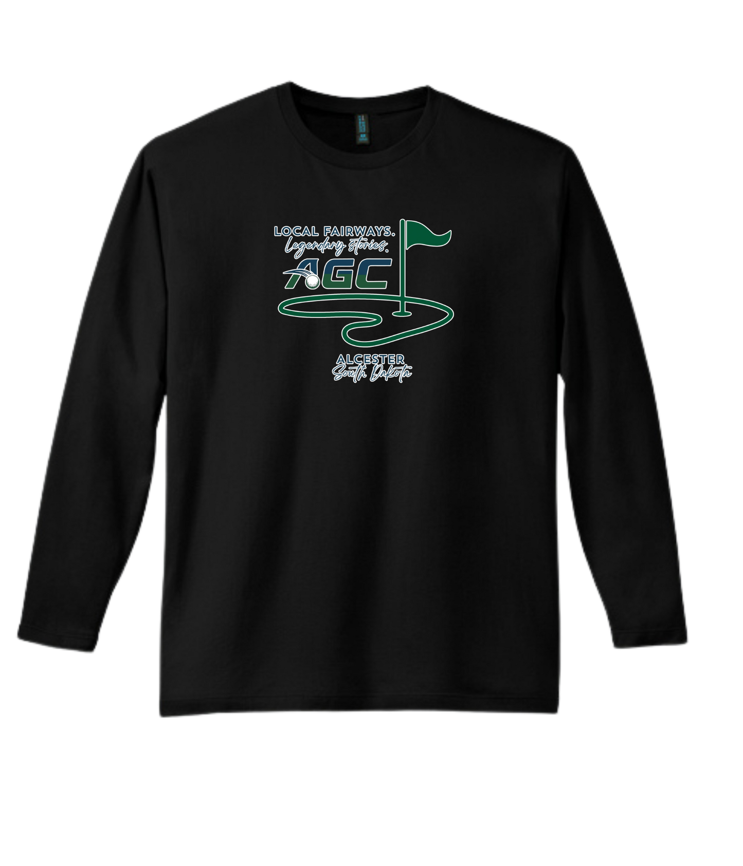 Alcester Golf Course - Unisex Long Sleeved Tee -Local Fairways