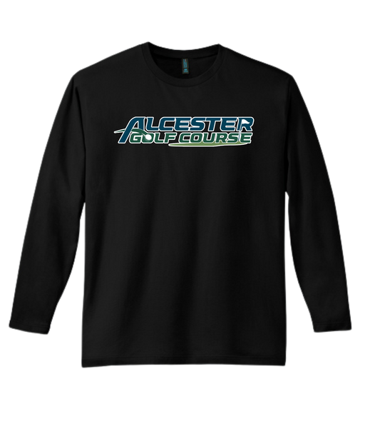 Alcester Golf Course - Unisex Long Sleeved Tee -Logo