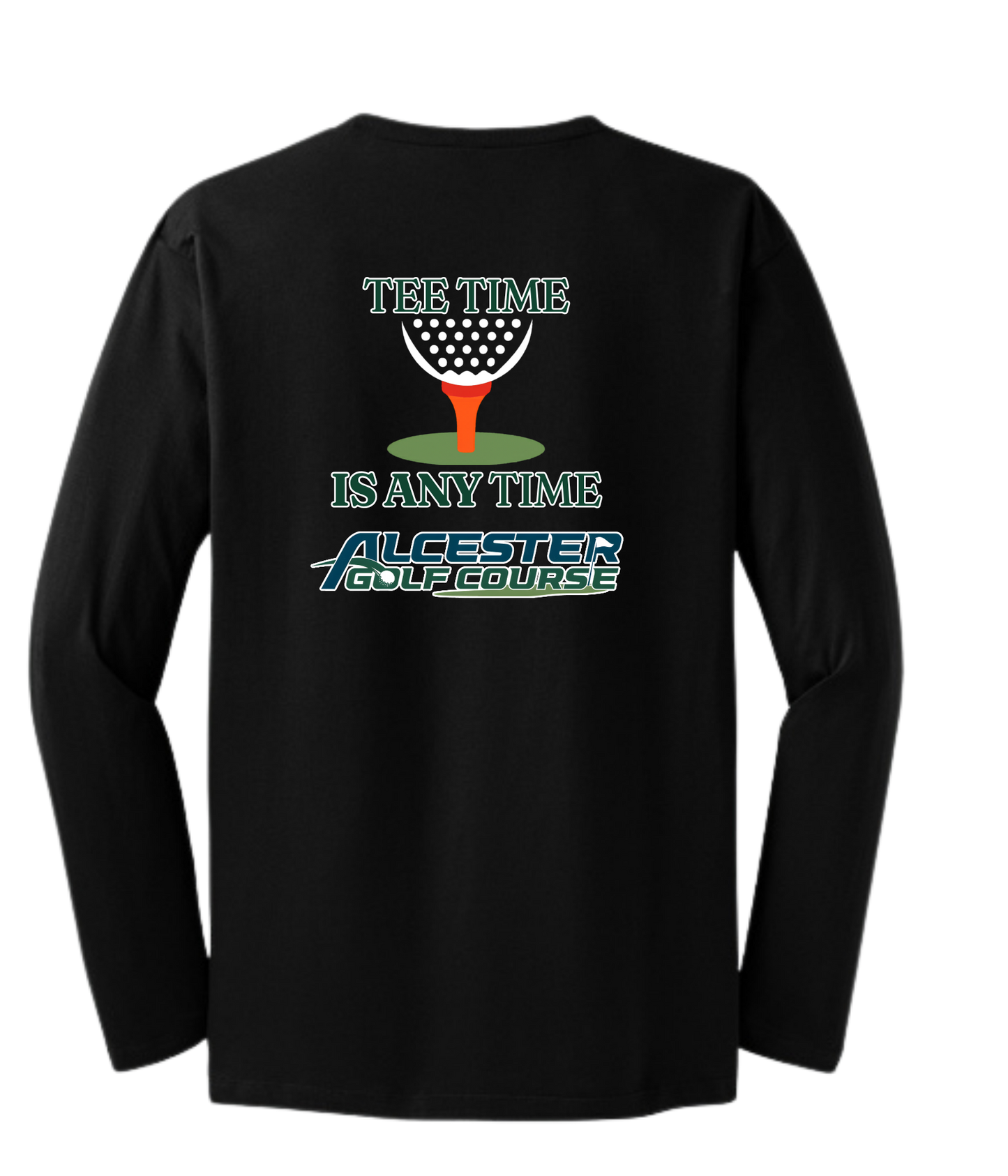Alcester Golf Course - Unisex Long Sleeved Tee -Tee Time
