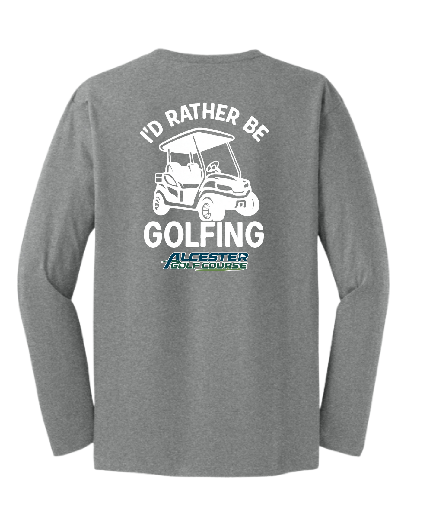 Alcester Golf Course - Unisex Long Sleeved Tee - Rather be golfing