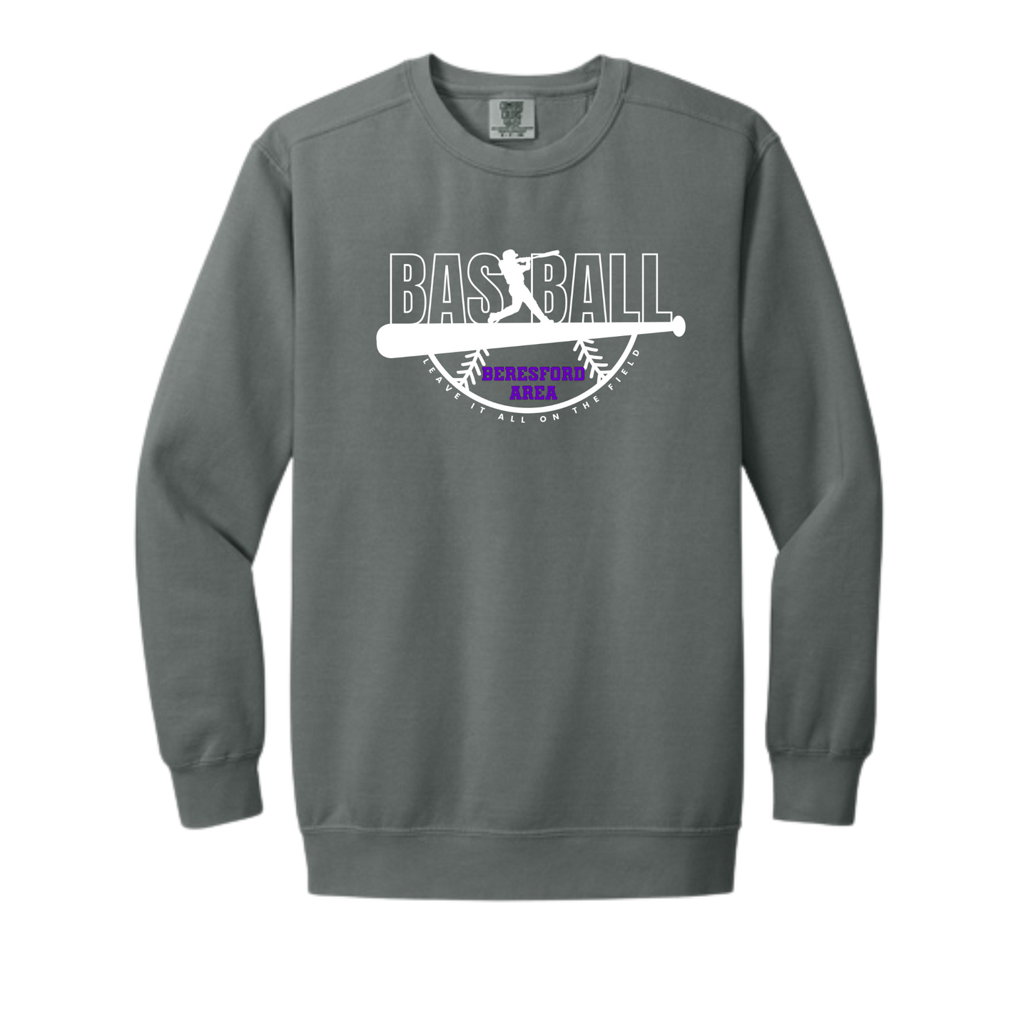 Comfort Colors Crew - Beresford/ Beresford Area - Bat