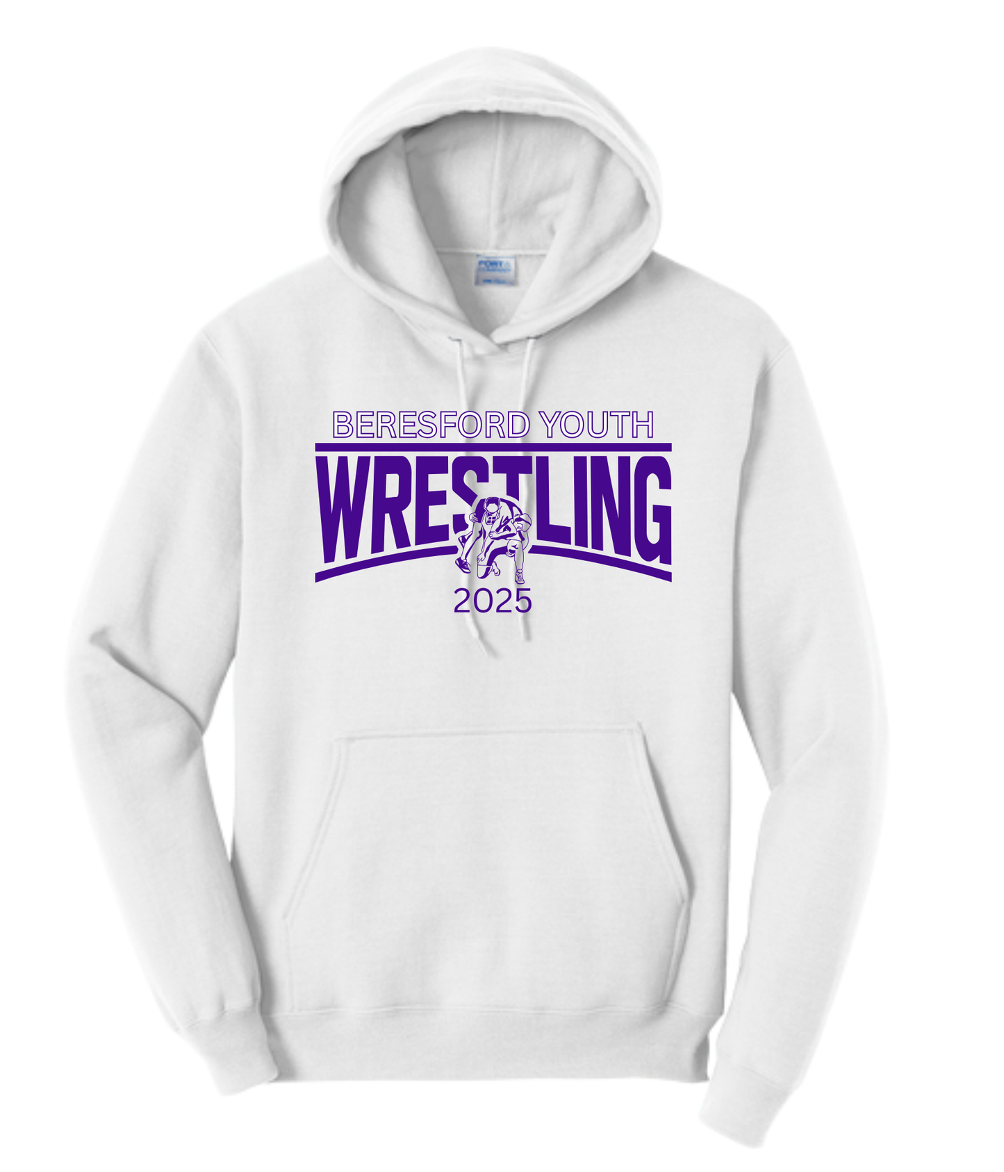 Beresford Youth Wrestling Hoodies - Wrestler