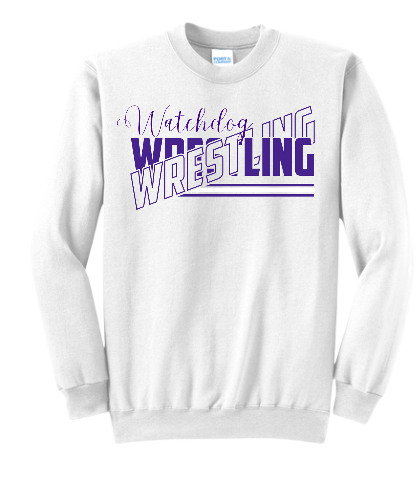 Beresford Youth Wrestling Crewnecks - Cursive