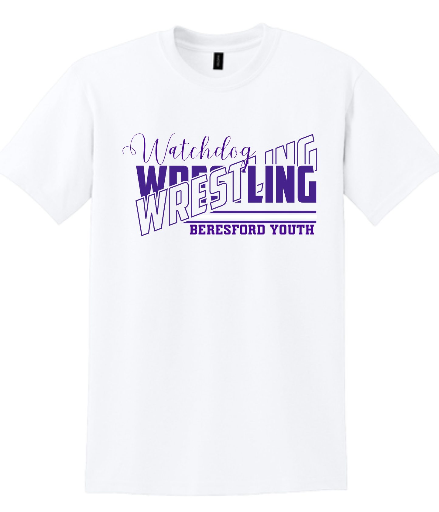 Beresford Youth Wrestling T-shirts - Cursive